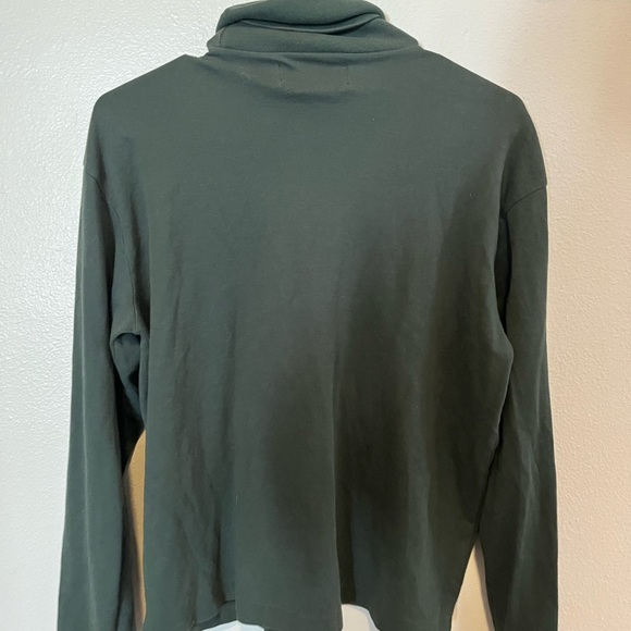 90’s Ralph Lauren Polo Sport Olive Green Shirt 100% cotton L - Picture 5 of 5